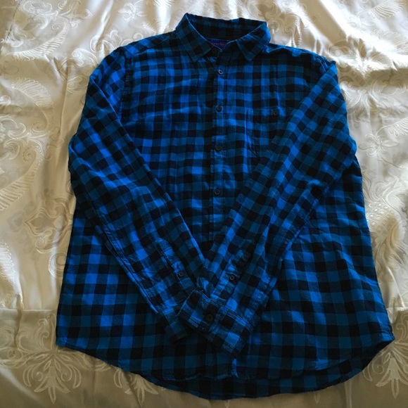 Aeropostale Plaid Shirt Large - Picture 2 of 7